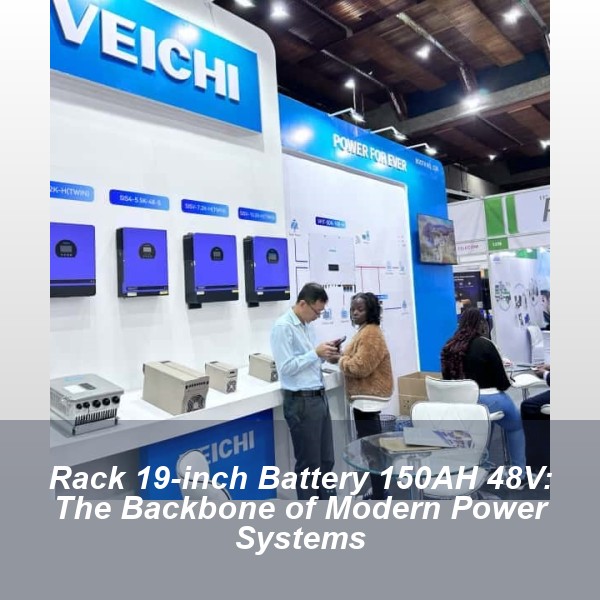 Rack 19-inch Battery 150AH 48V: The Backbone of Modern Power Systems